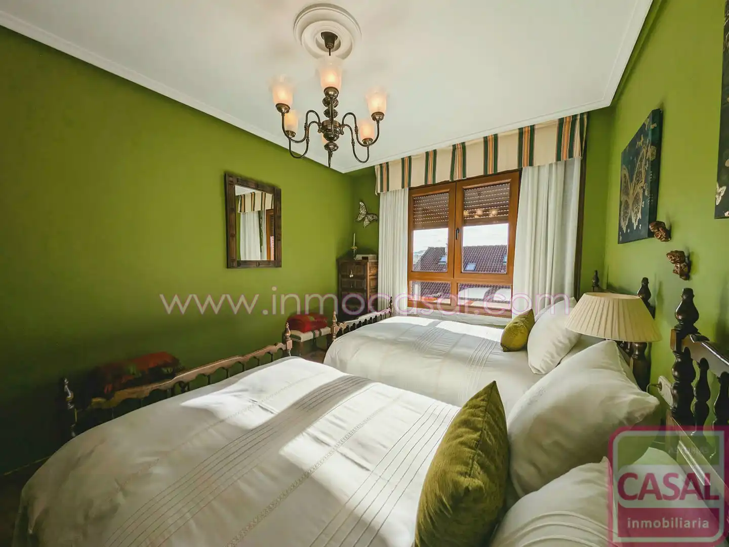Bedroom of Flat for rent in Avilés  with Heating, Terrace and Storage room