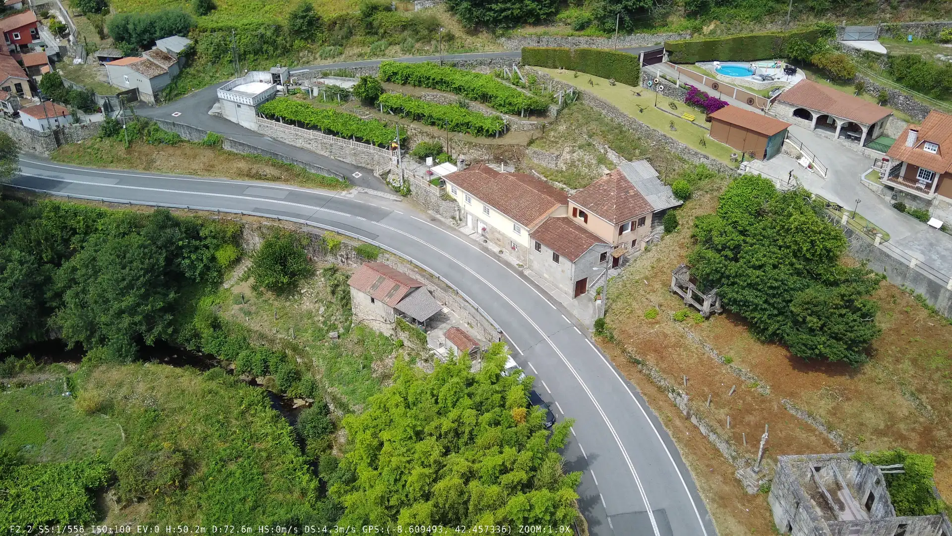 Vista exterior de Casa o xalet en venda en Pontevedra Capital  amb Calefacció i Terrassa