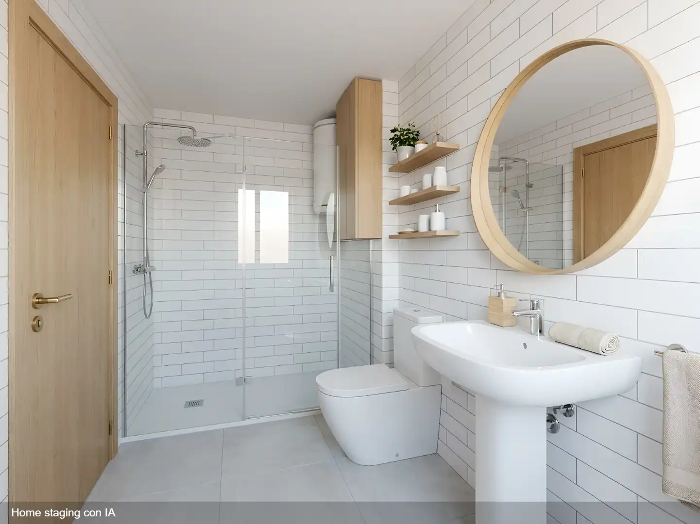 Baño de Casa adosada en venta en Guardamar del Segura con Aire acondicionado, Calefacción y Terraza