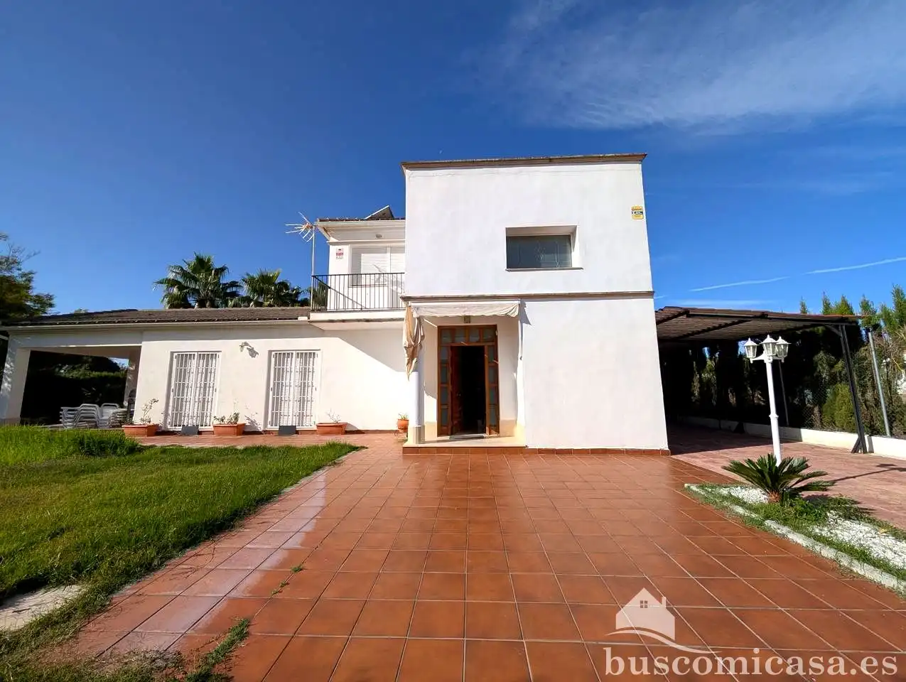 Vista exterior de Finca rústica en venda en Linares amb Aire condicionat, Calefacció i Jardí privat
