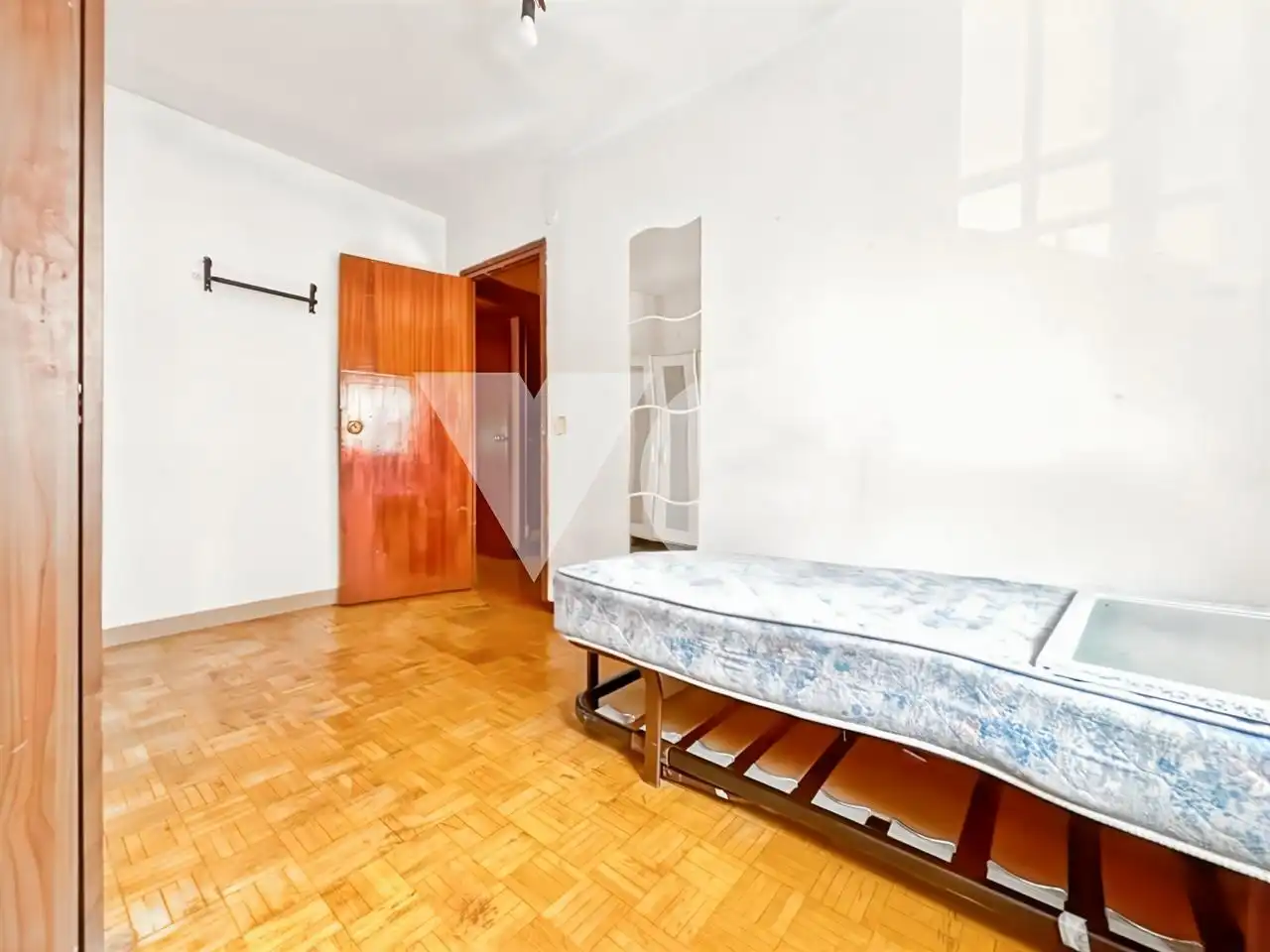 Bedroom of Flat for sale in Madrid  with Heating, Parquet flooring and Terrace
