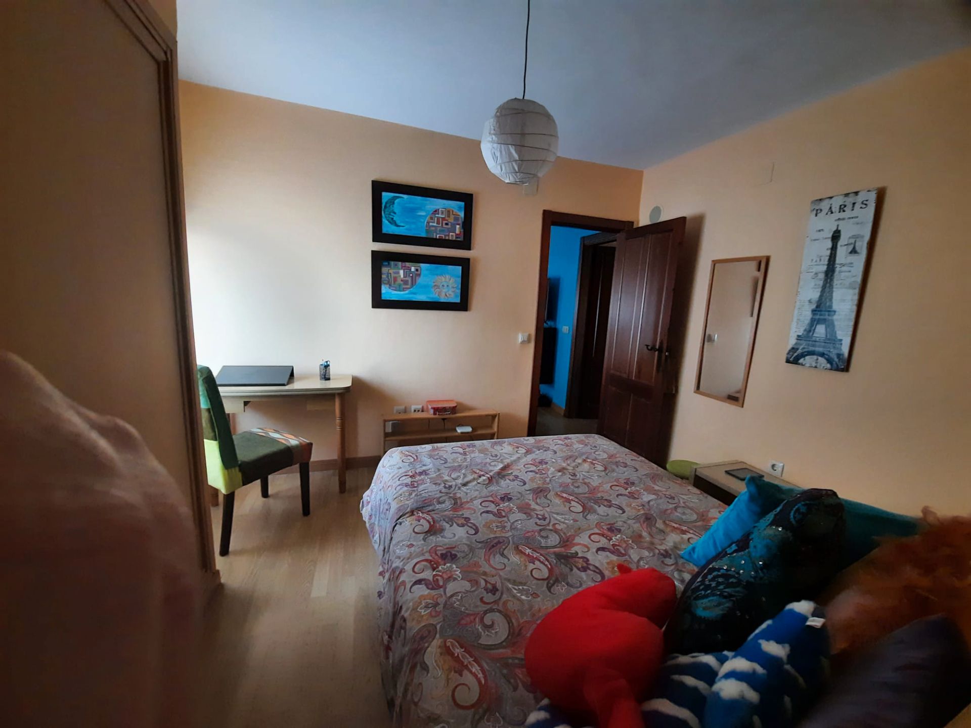 Bedroom of House or chalet to share in Málaga Capital  with Air Conditioner, Heating and Terrace