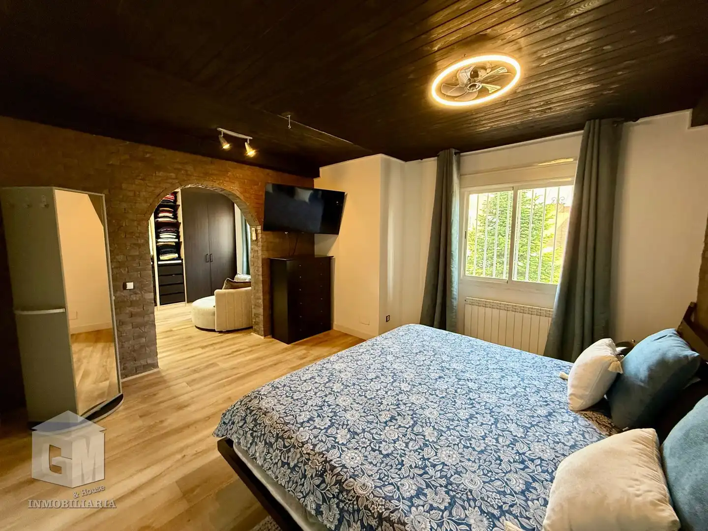 Bedroom of Detached homes for sale in Arroyomolinos (Madrid)  with Air Conditioner, Heating and Private garden