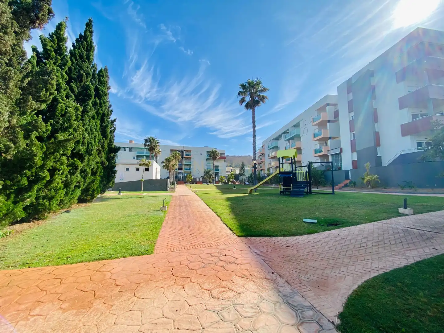 Vista exterior de Apartamento en venta en El Ejido con Jardín privado