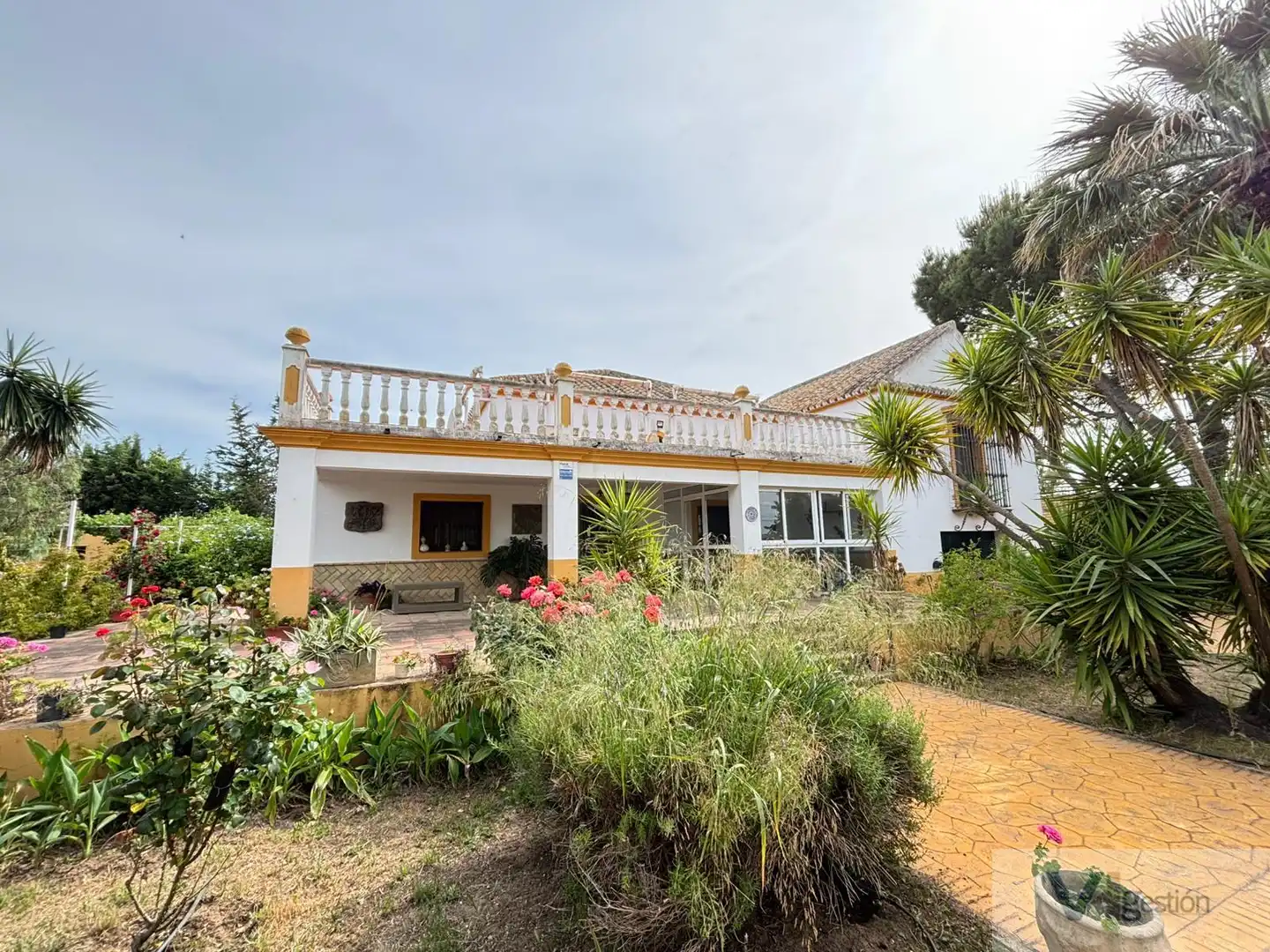 Jardín de Finca rústica en venta en Morón de la Frontera con Aire acondicionado, Calefacción y Terraza