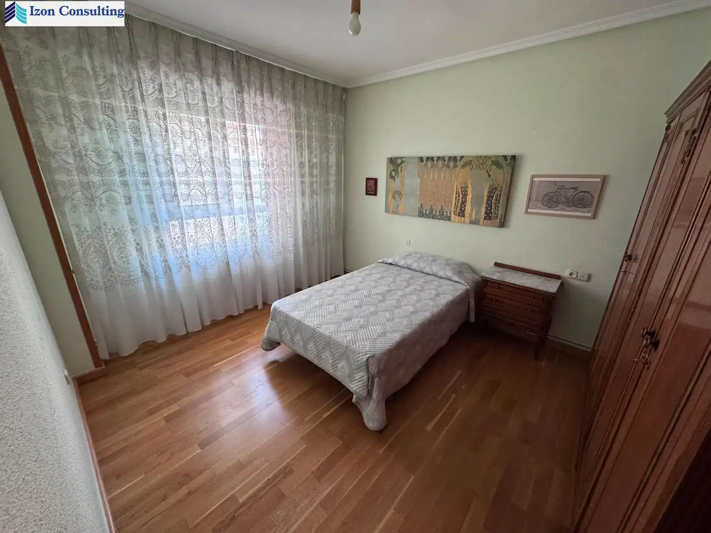 Bedroom of Flat for rent in Albacete  with Heating and Furnished