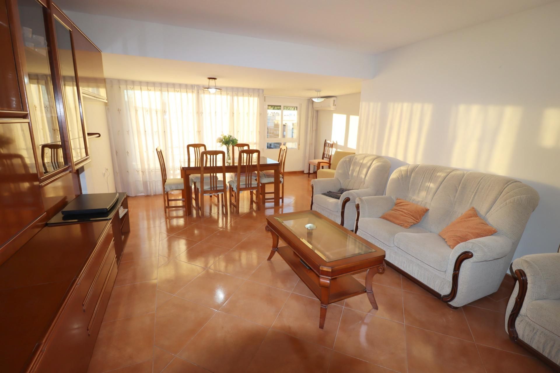 Sala d'estar de Pis de lloguer en  Valencia Capital amb Aire condicionat