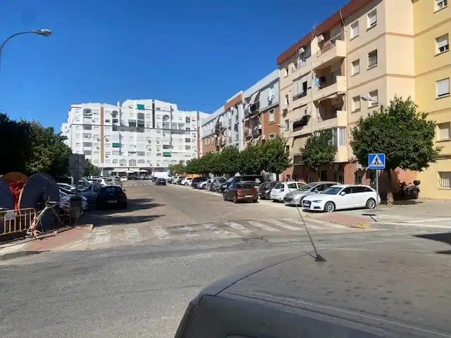 Vista exterior de Piso en venta en Huelva con Terraza y Amueblado