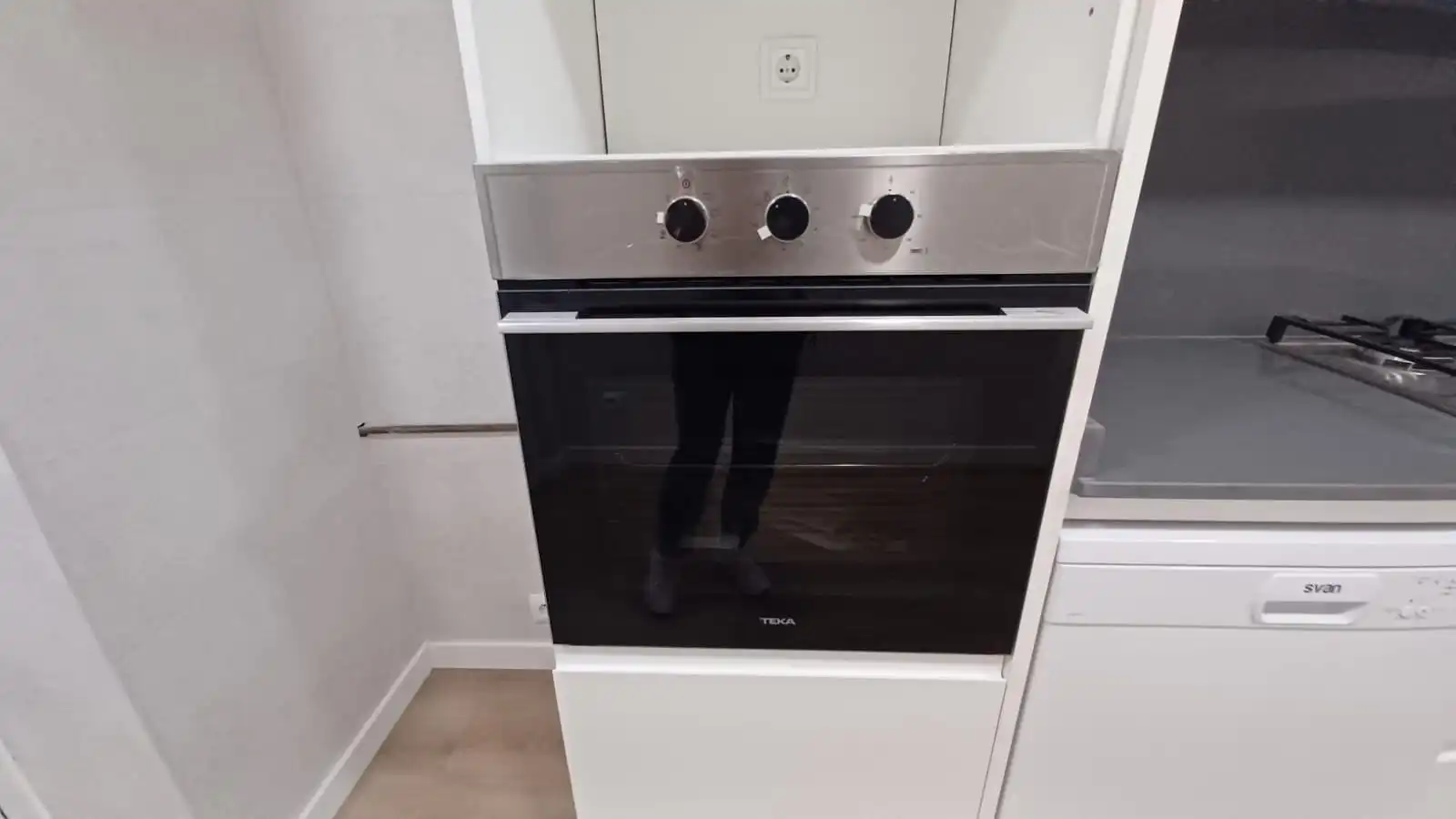 Kitchen of Flat for rent in Barcelona  with Heating, Parquet flooring and Terrace