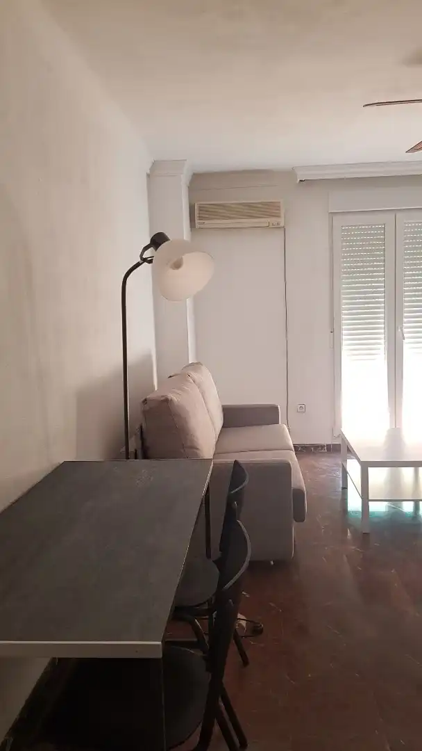 Sala d'estar de Àtic de lloguer en La Zubia amb Aire condicionat, Jardí privat i Terrassa