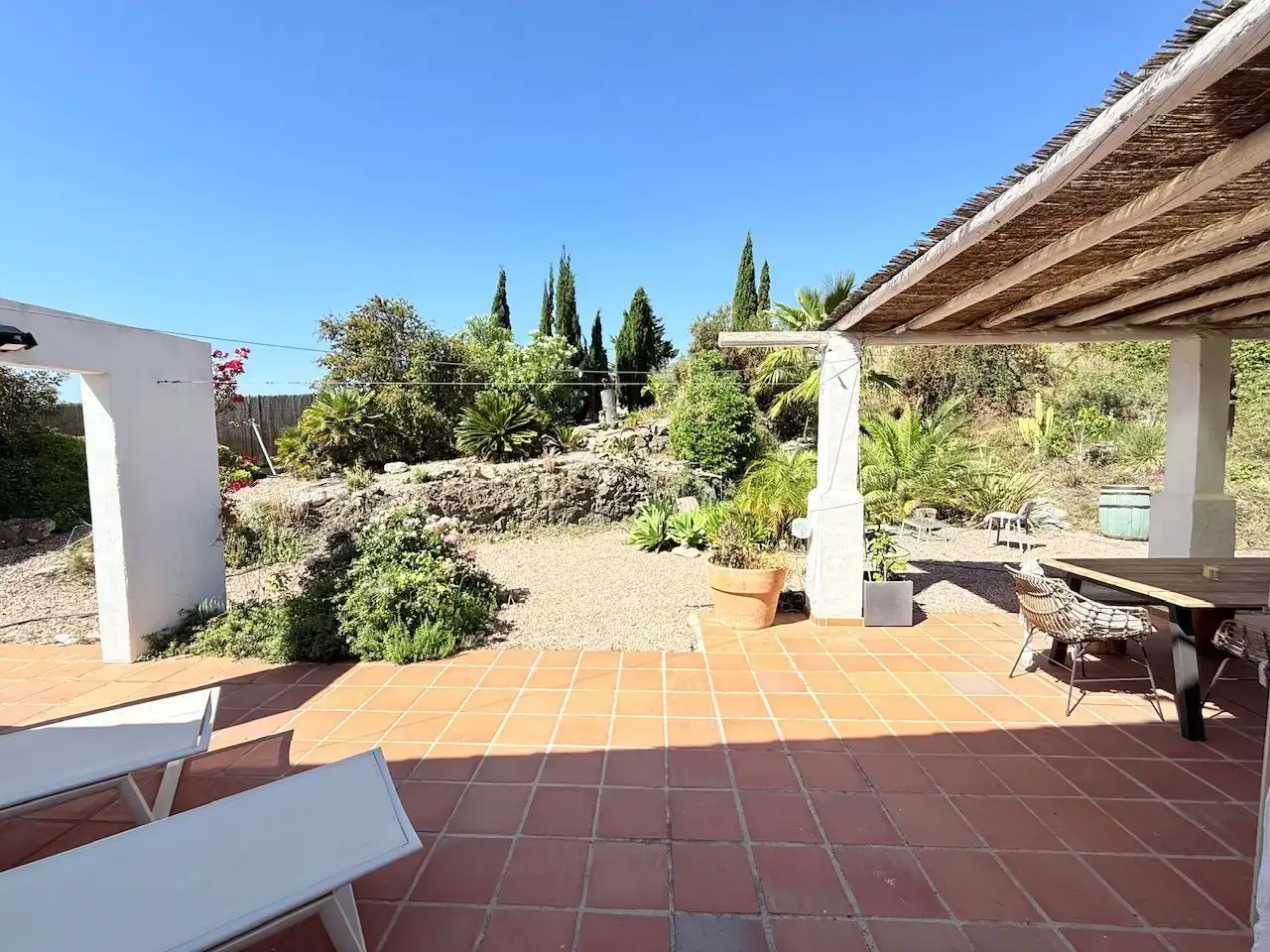 Terrassa de Casa o xalet en venda en Frigiliana amb Aire condicionat, Calefacció i Jardí privat