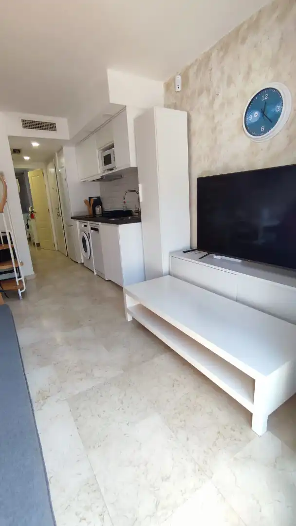 Cocina de Ático de alquiler en Benalmádena con Aire acondicionado, Terraza y Trastero