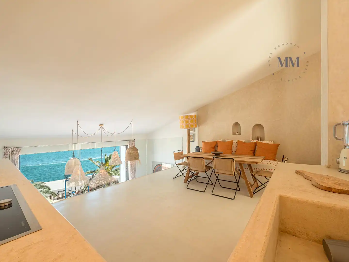 Living room of Houses for sale in Maó - Mahón  with Air Conditioner, Heating and Terrace