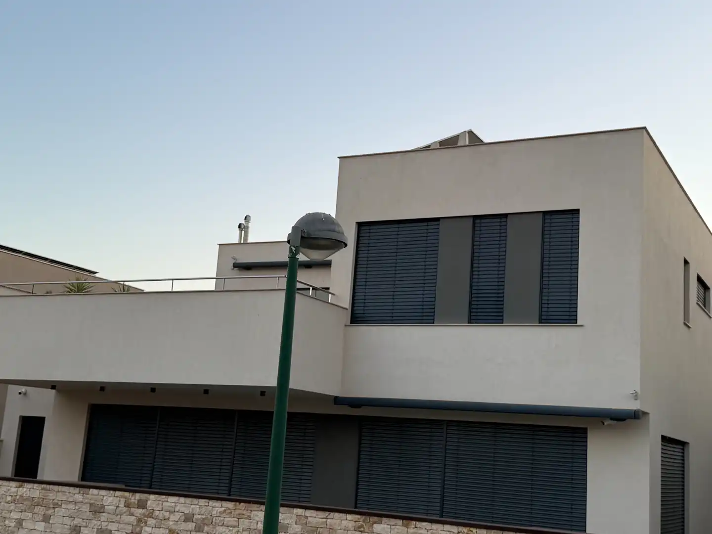 Vista exterior de Casa o chalet en venta en Pilar de la Horadada con Aire acondicionado, Jardín privado y Terraza