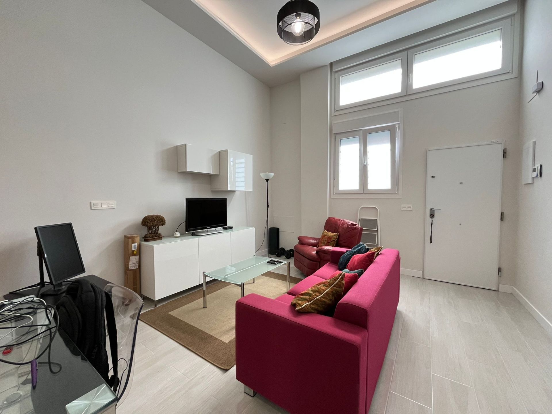 Living room of Flat for sale in Málaga Capital  with Air Conditioner and Heating