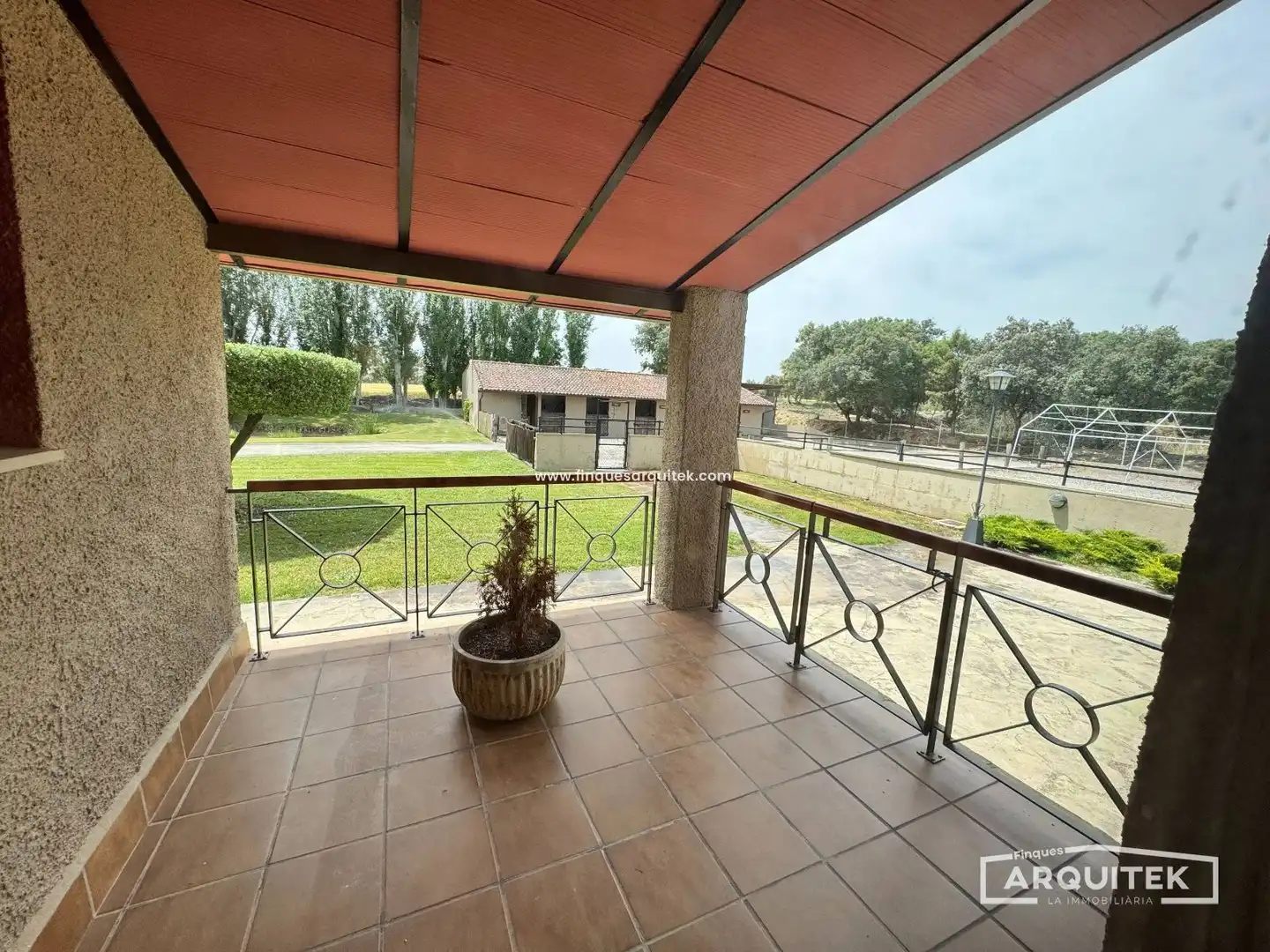 Terraza de Casa o chalet en venta en Monzón con Aire acondicionado, Calefacción y Jardín privado