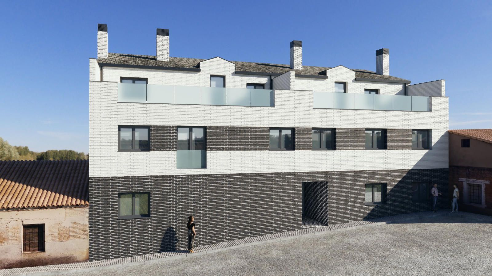 Vista exterior de Piso en venta en Cabanillas del Campo con Calefacción y Parquet