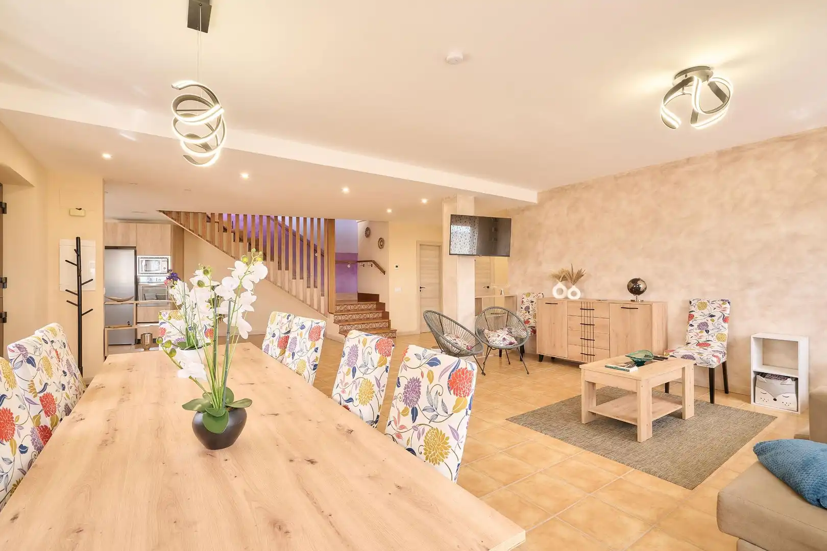Dining room of Houses for sale in Santiz  with Private garden, Terrace and Storage room