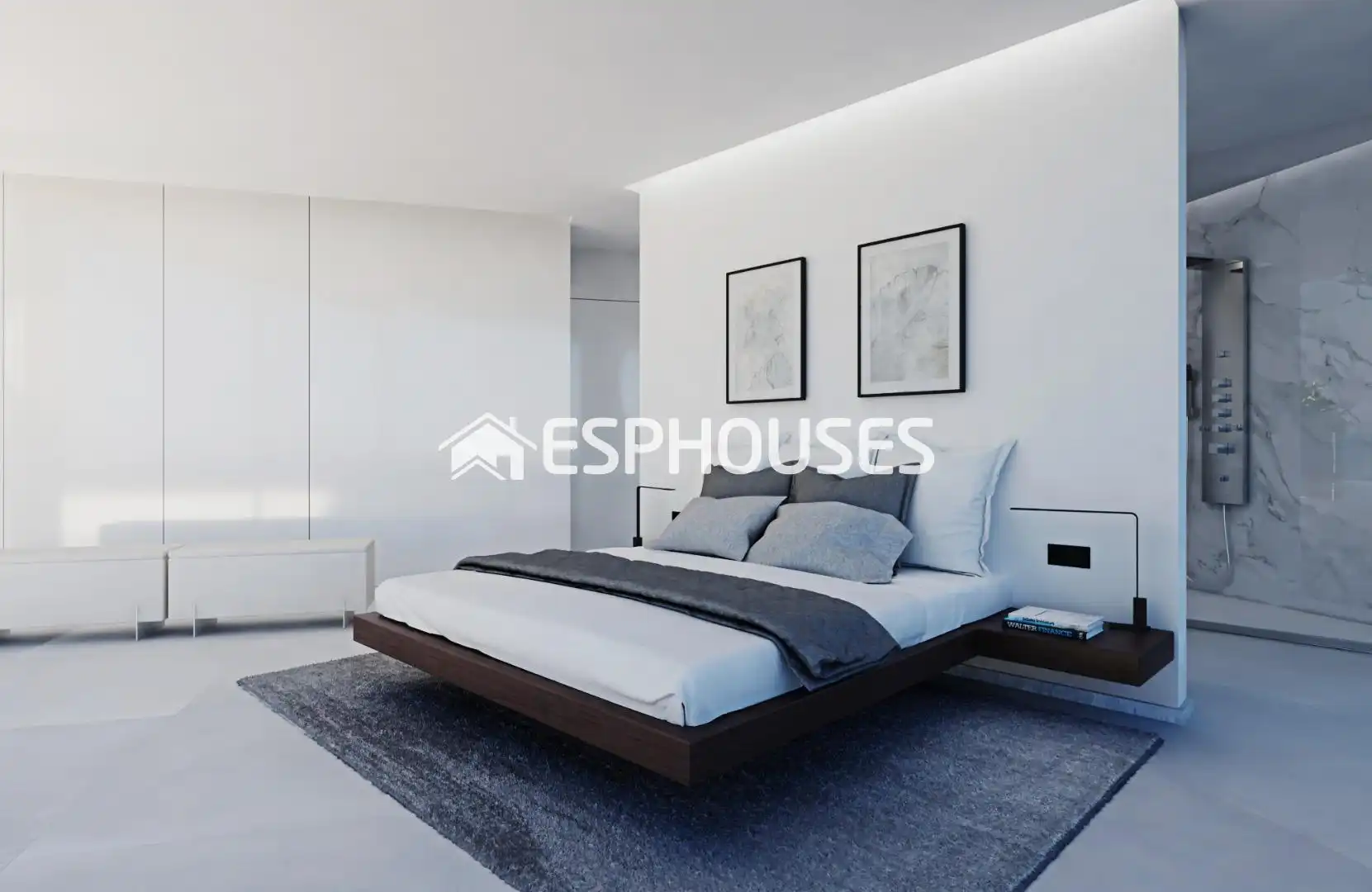 Bedroom of Flat for sale in Calpe / Calp  with Air Conditioner, Terrace and Swimming Pool