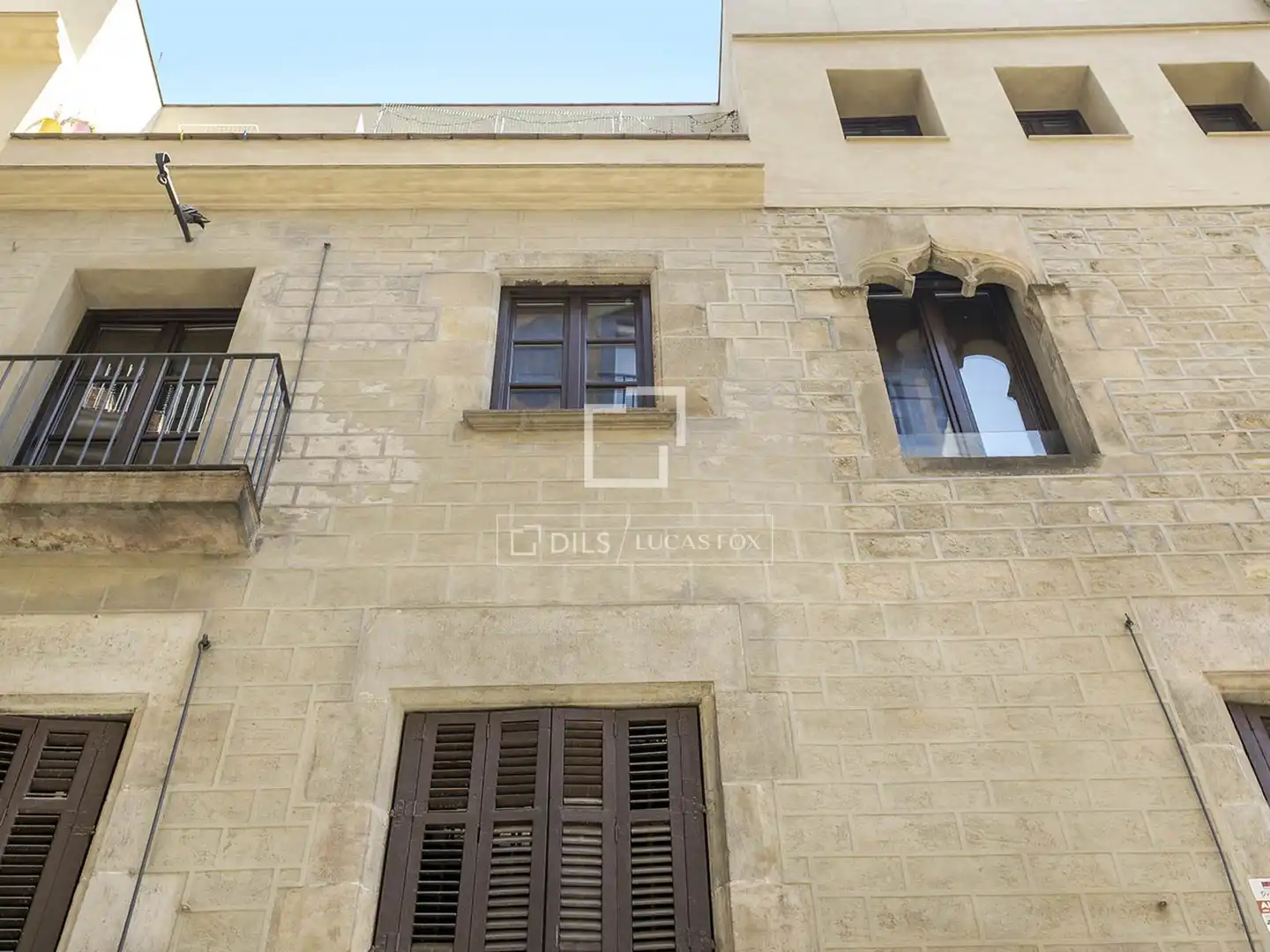 Vista exterior de Piso en venta en Barcelona con Aire acondicionado, Calefacción y Parquet