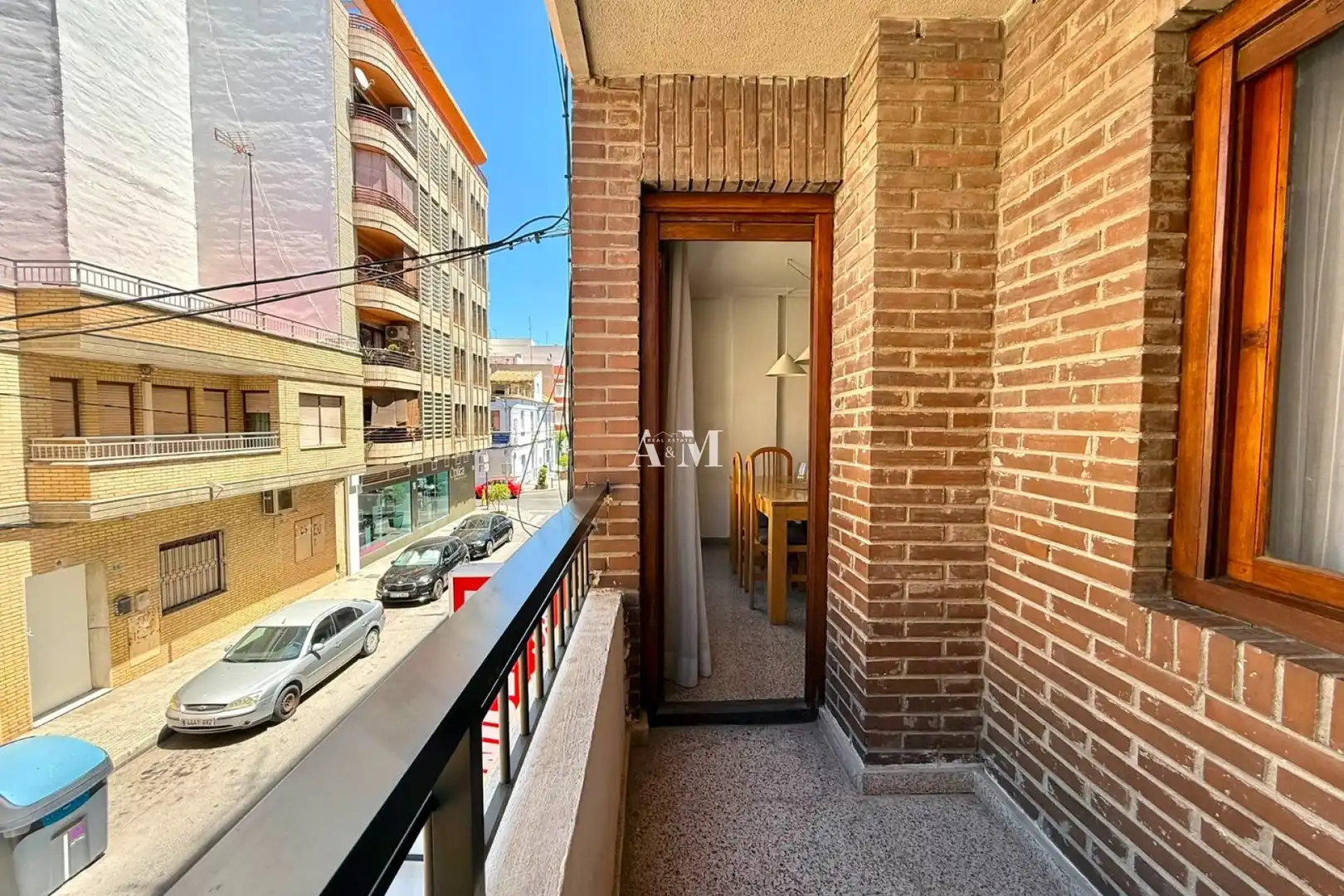 Terraza de Apartamento de alquiler en Almoradí con Calefacción, Terraza y Amueblado