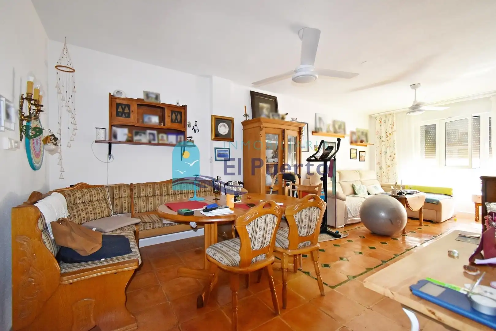 Living room of Flat for sale in Cartagena  with Air Conditioner, Private garden and Terrace