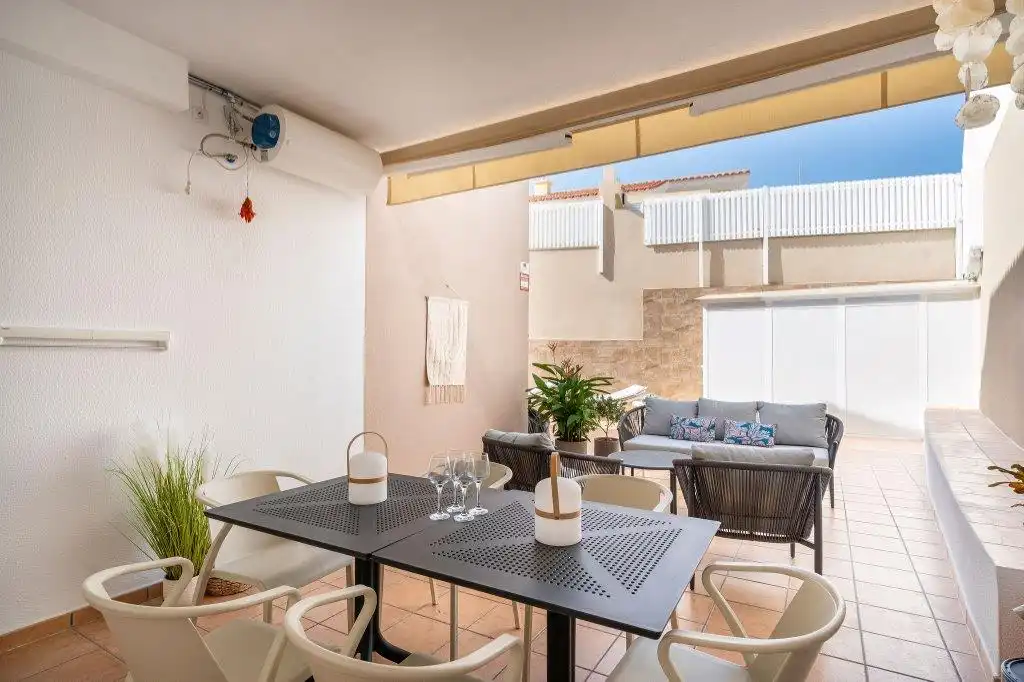 Terraza de Apartamento en venta en Mogán con Aire acondicionado, Parquet y Terraza