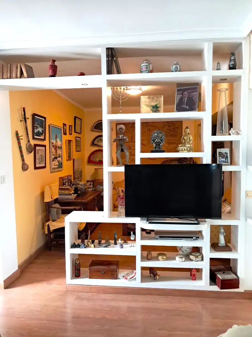 Sala de estar de Piso en venta en Almería con Aire acondicionado, Balcón y Alarma