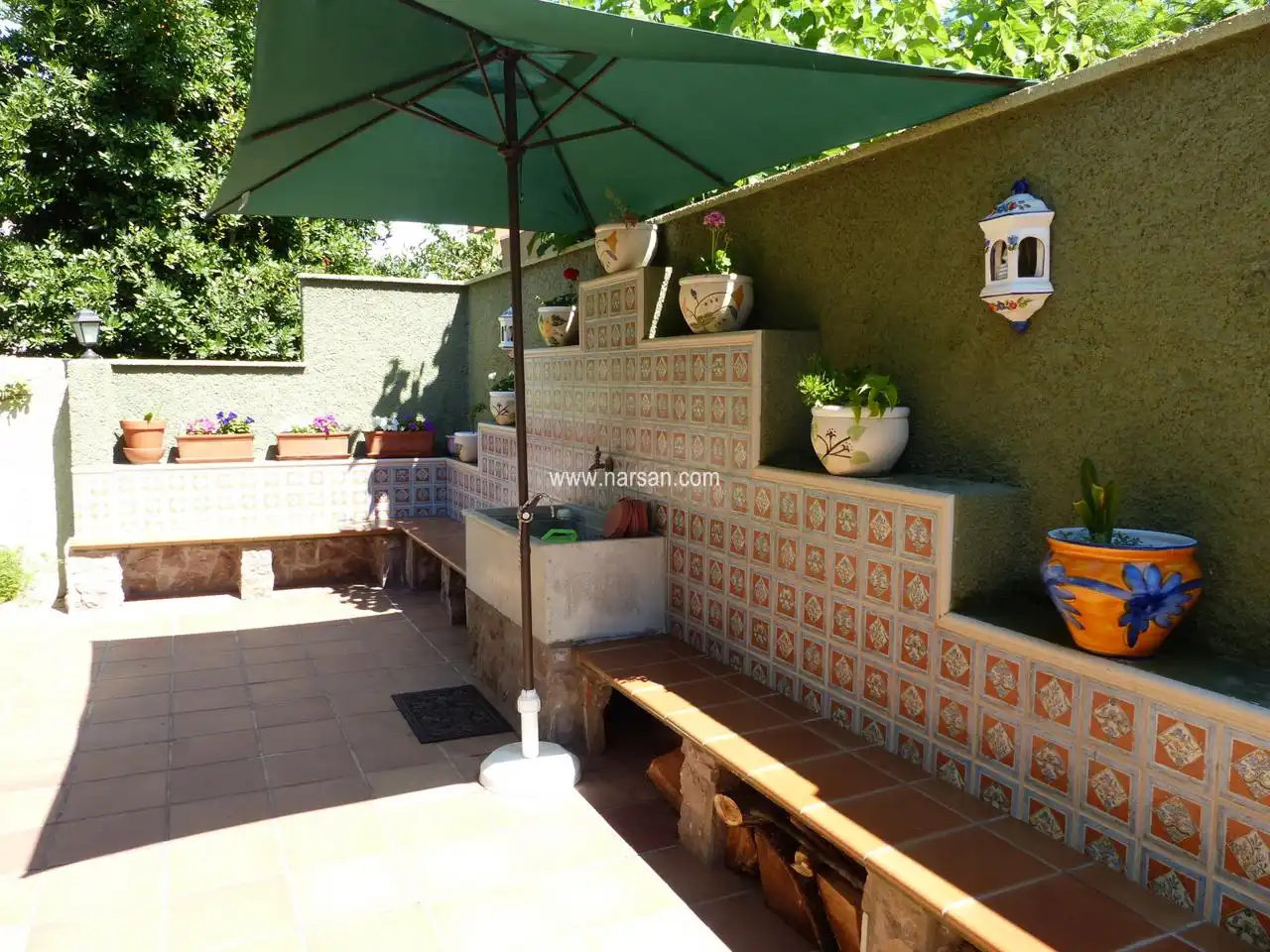 Terrassa de Casa o xalet en venda en Benicasim Golf