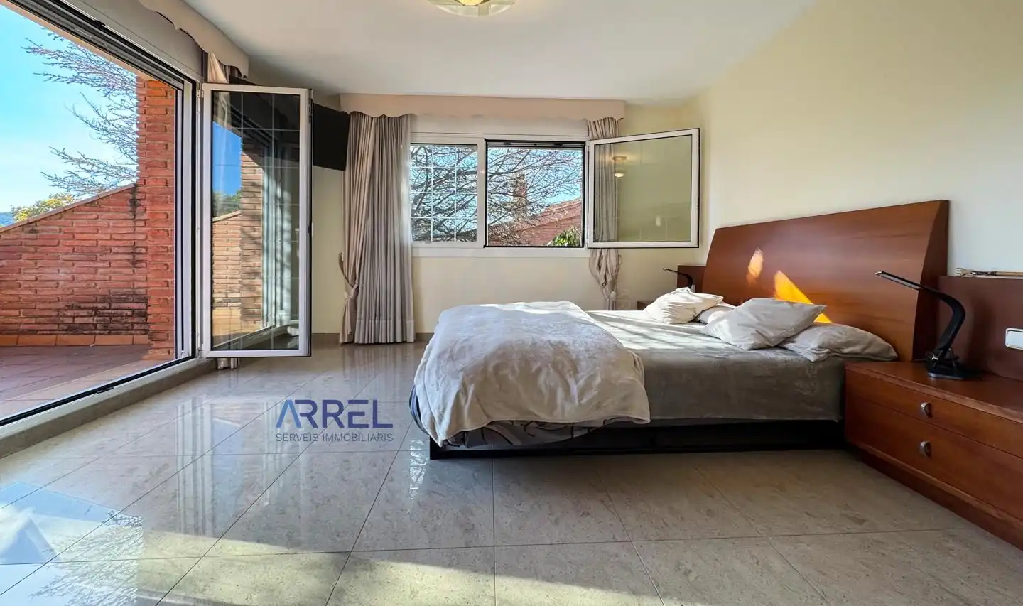 Habitación de Casa o chalet en venta en Vallromanes con Jardín privado, Terraza y Piscina