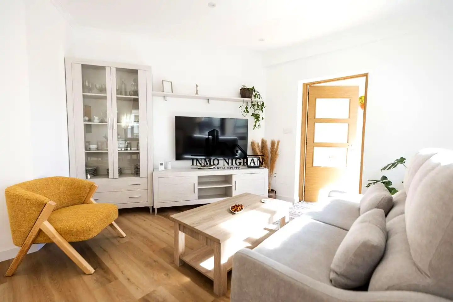 Living room of Flat for rent in Bueu  with Furnished and Balcony