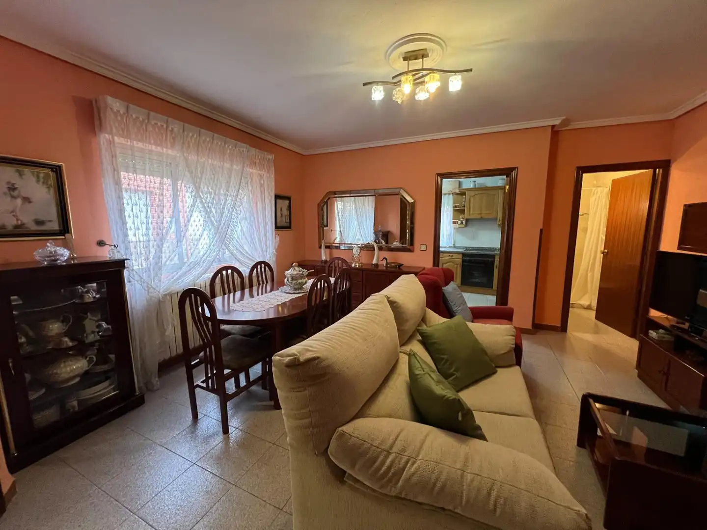 Wohnzimmer von Haus oder Chalet zum Verkauf in Arrabalde mit Terrasse, Abstellraum und Möbliert