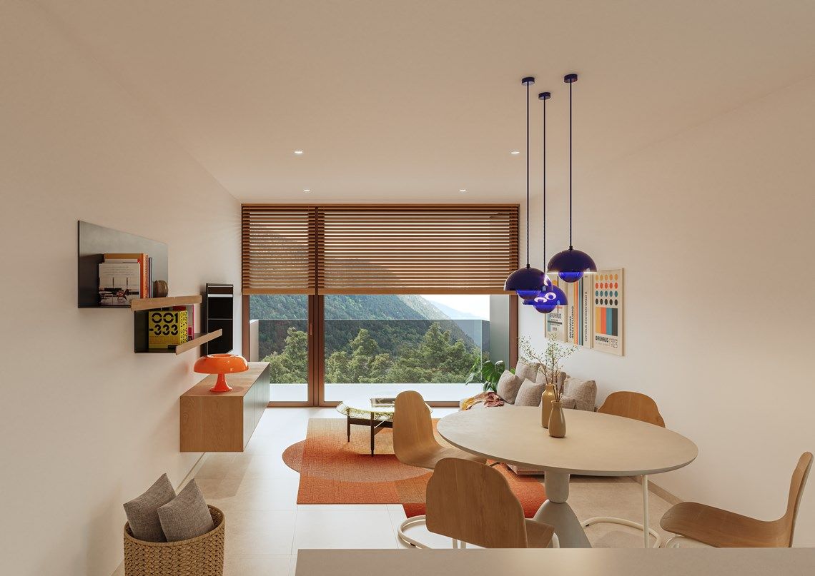 Sala de estar de Piso en venta en Encamp con Terraza