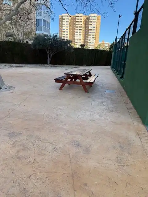 Terrace of Flat for rent in El Campello  with Air Conditioner, Terrace and Furnished
