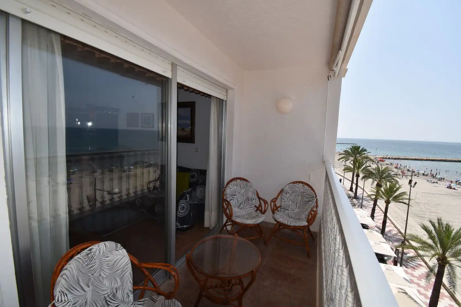Terrassa de Apartament de lloguer en Santa Pola amb Aire condicionat, Calefacció i Terrassa