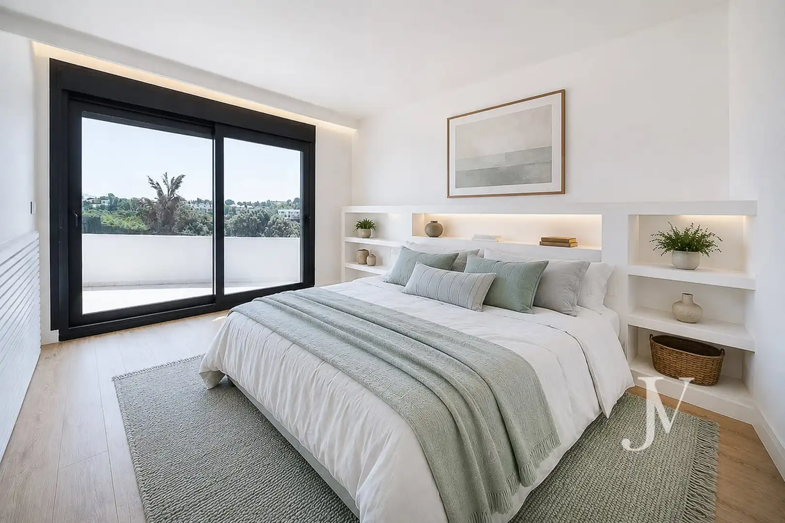 Bedroom of Houses for sale in Ciudalcampo  with Air Conditioner, Heating and Private garden