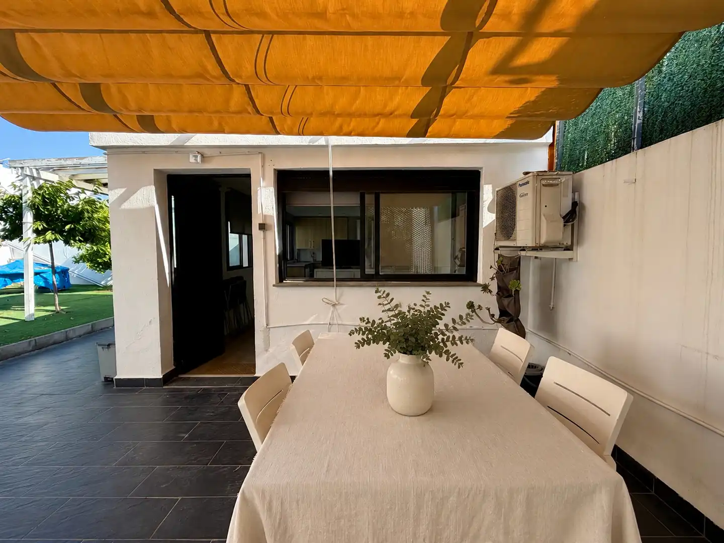 Terraza de Casa o chalet en venta en Albolote con Aire acondicionado, Calefacción y Jardín privado