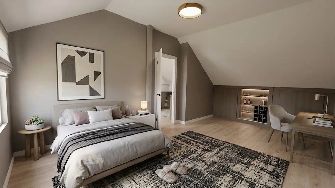 Habitación de Dúplex de alquiler en Villaviciosa de Odón con Aire acondicionado, Calefacción y Parquet