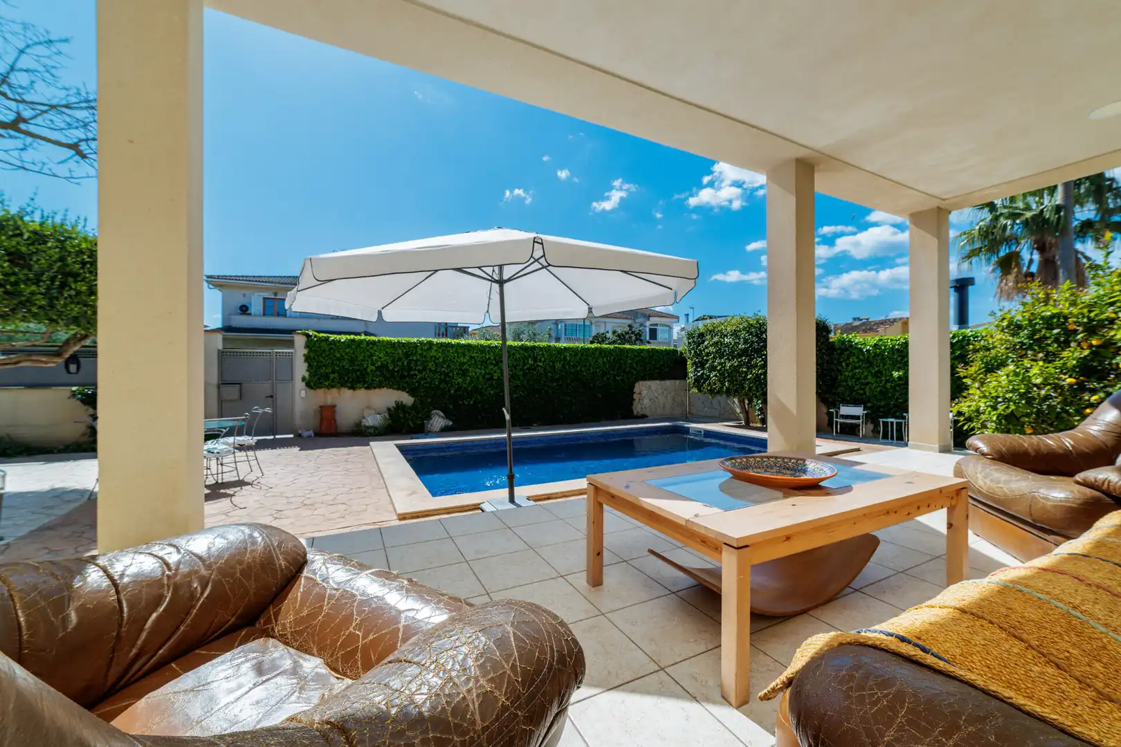 Terrassa de Casa o xalet en venda en Marratxí amb Aire condicionat, Jardí privat i Terrassa