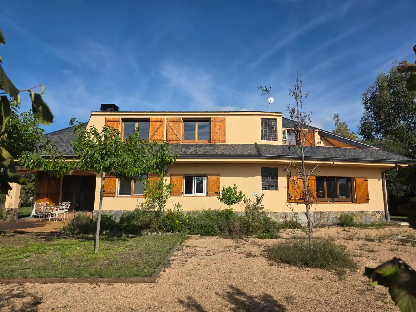 Vista exterior de Casa o xalet en venda en Sant Antoni de Vilamajor amb Calefacció, Jardí privat i Terrassa