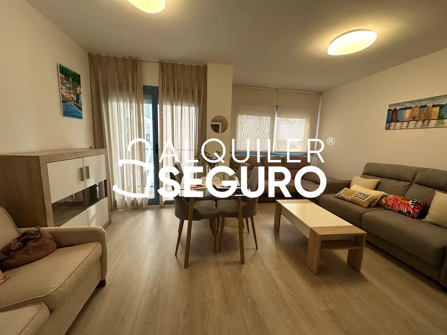 Wohnzimmer von Wohnung zur Miete in Cruz de Humilladero