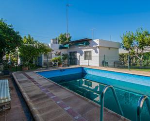 Swimming pool of House or chalet for sale in Alcalá de Guadaira  with Air Conditioner, Terrace and Swimming Pool