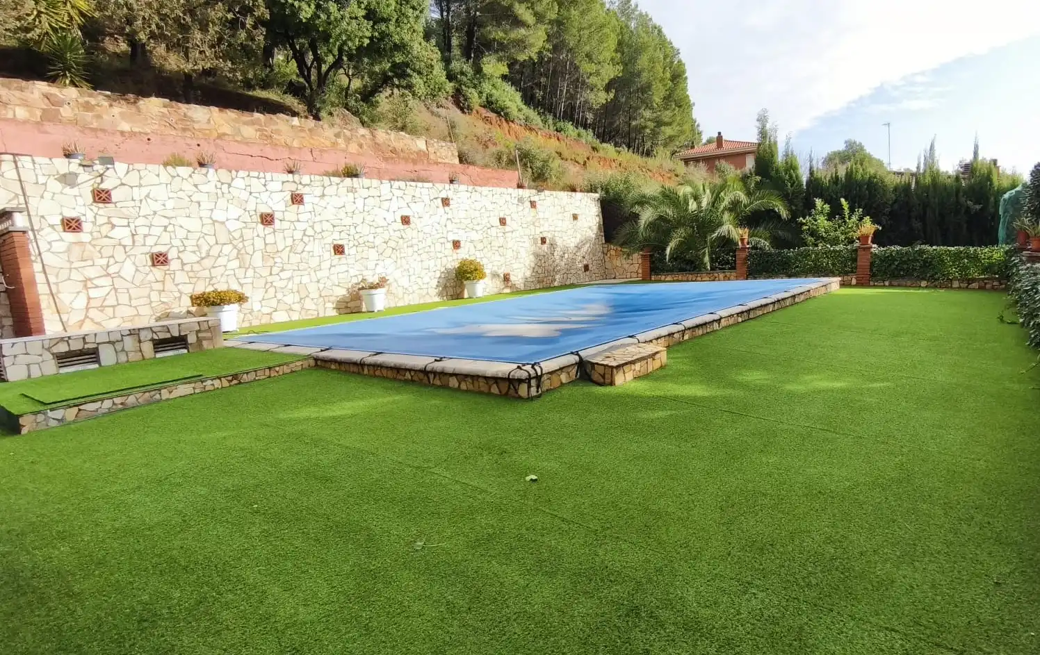 Piscina de Casa o xalet en venda en Cervelló amb Jardí privat, Terrassa i Piscina