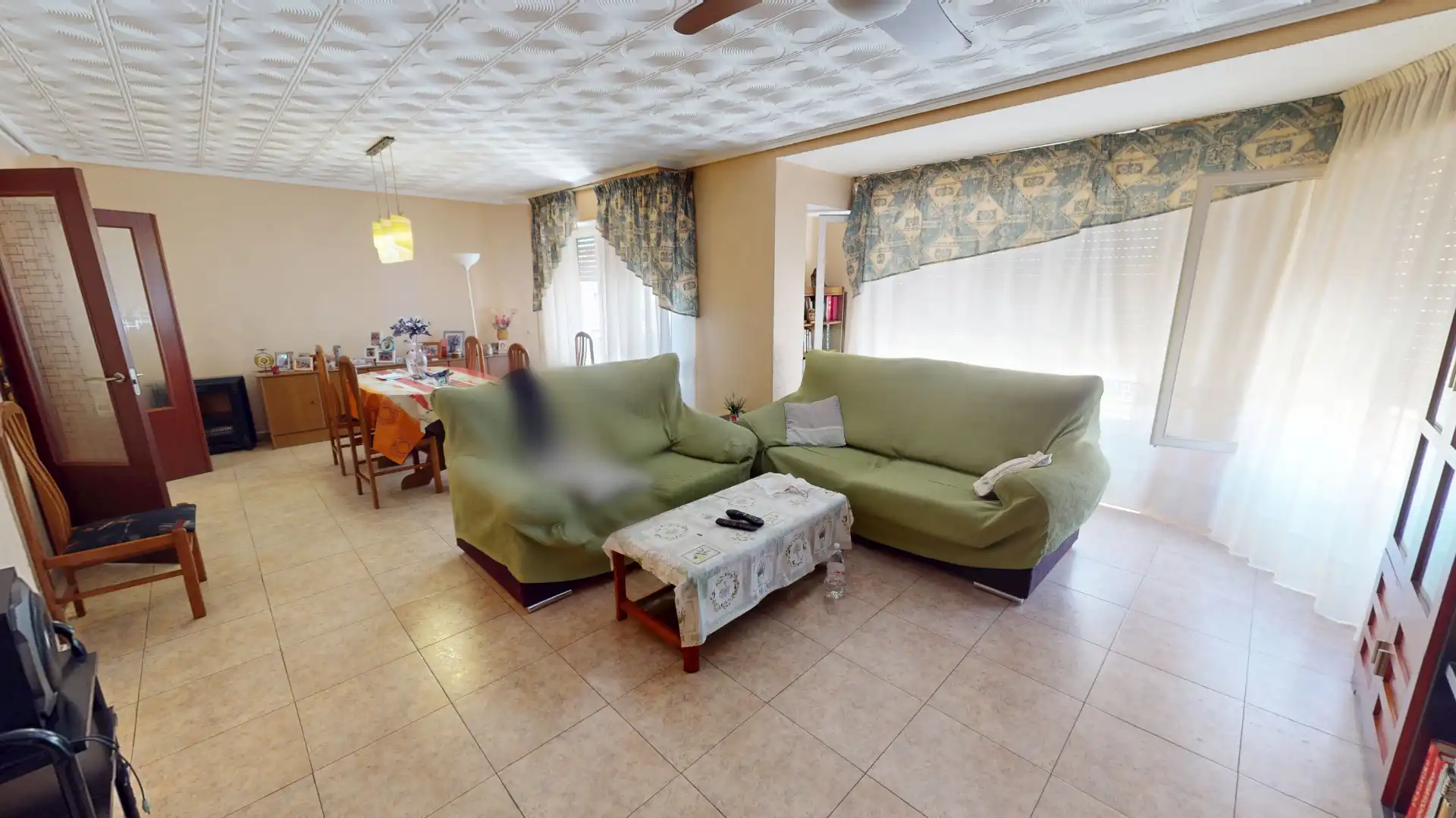 Sala de estar de Piso en venta en Elche / Elx con Aire acondicionado, Amueblado y Horno