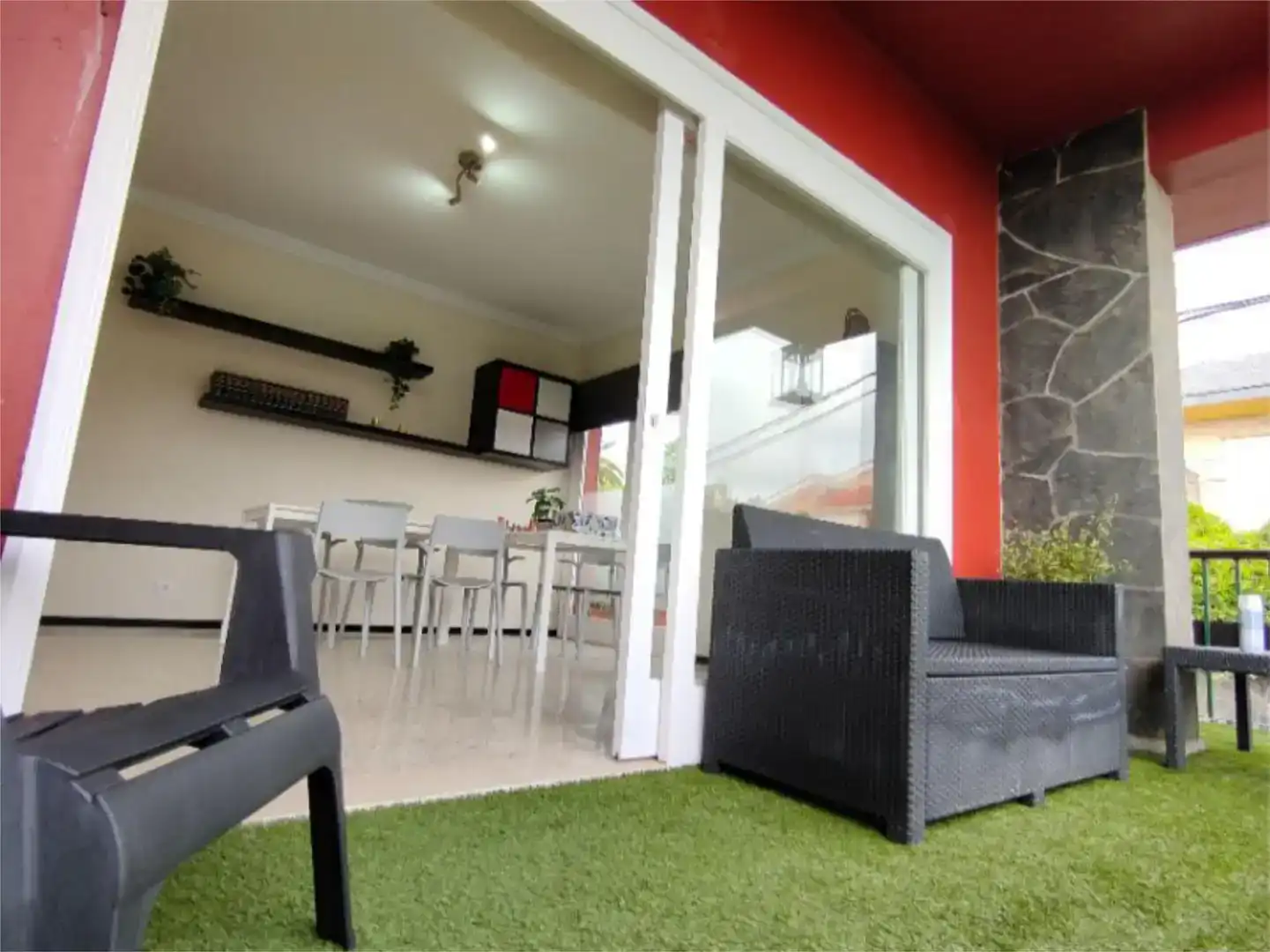 Terrassa de Apartament de lloguer en Las Palmas de Gran Canaria amb Moblat i Balcó