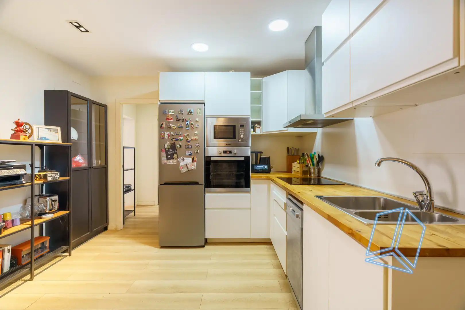 Cocina de Piso en venta en Barcelona con Aire acondicionado, Calefacción y Parquet