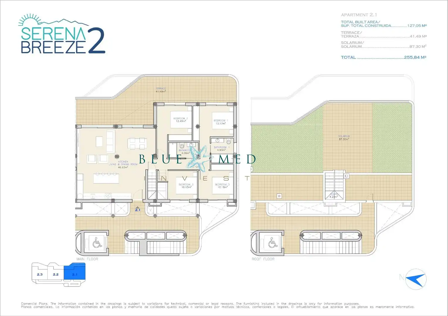 Penthouse with terrace for sale in serena golf, imagen 15