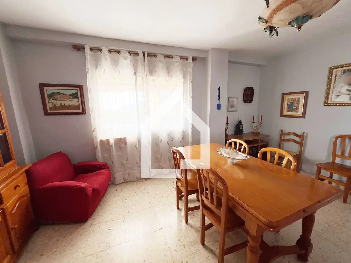 Sala de estar de Casa o chalet en venta en Tibi con Jardín privado, Terraza y Trastero