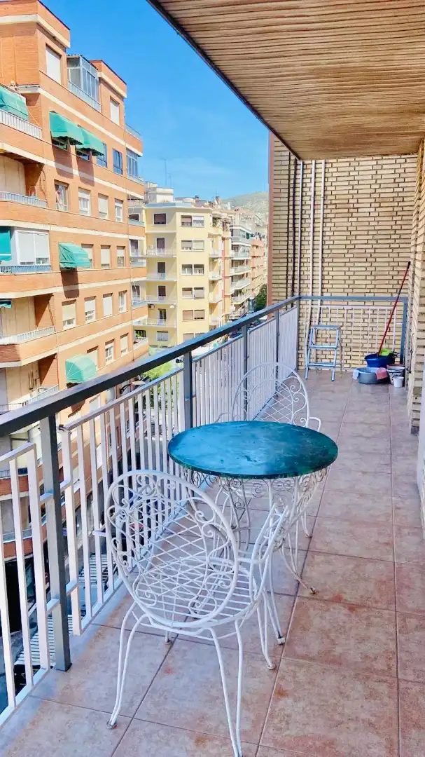 Terraza de Piso de alquiler en Granada con Calefacción, Terraza y Amueblado