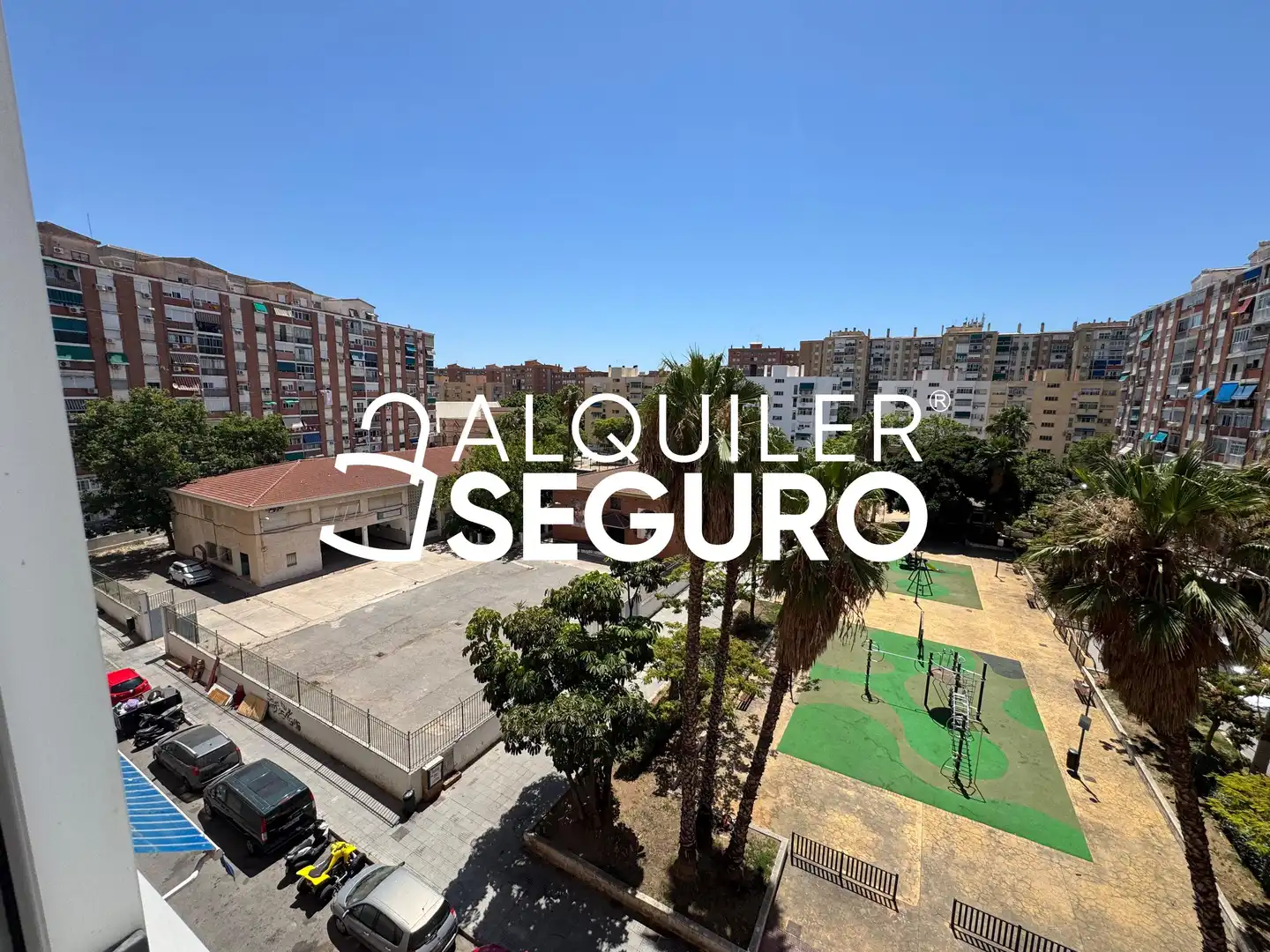 Exterior view of Flat for rent in Málaga  with Furnished
